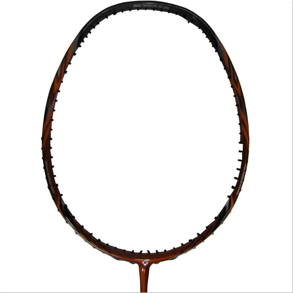 Apacs Versus 55 Badminton Racket Unstrung Black and Orange